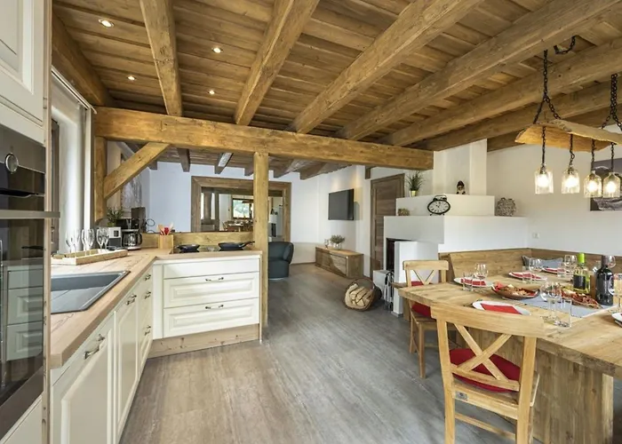 Nyaraló Aaf - Familien-chalet Gipfelblick *