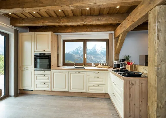 Nyaraló Aaf - Familien-chalet Gipfelblick *