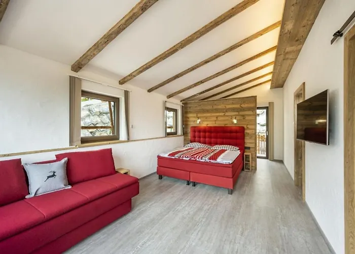 Nyaraló Aaf - Familien-chalet Gipfelblick